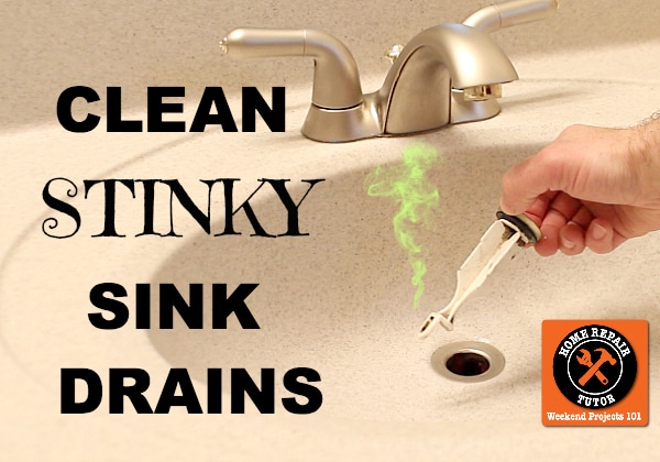 fixing stinky kitchen sink drain