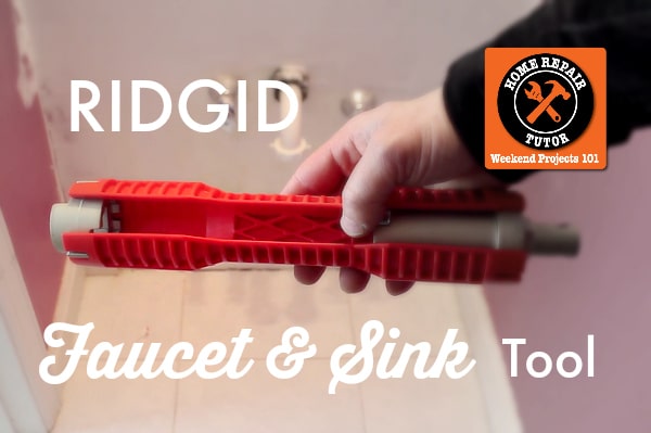 The Ridgid Faucet And Sink Installer Tool Home Repair Tutor