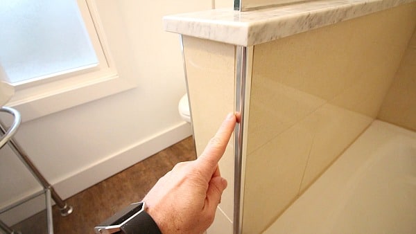 How to Tile a Knee Wall - Schluter RONDEC