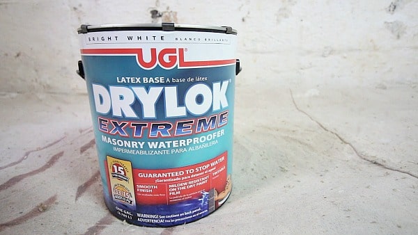 Waterproofing Basement Walls with DRYLOK Paint- Drylok Extreme