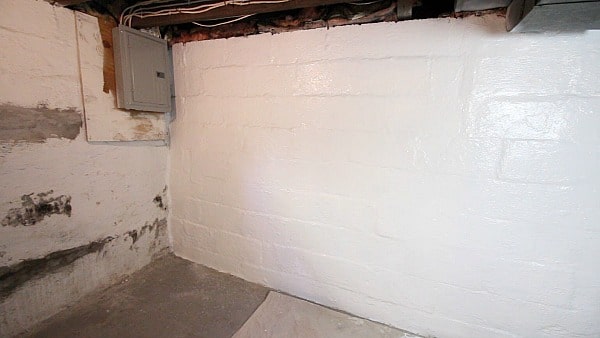 Waterproofing Basement Walls With, Remove Old Paint From Basement Wall