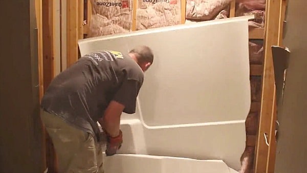 Tub Shower Combo Remodeling Quick Tips, 1 Piece Tub Surround Install