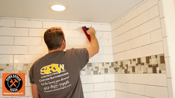How To Grout Tile With Spectralock Epoxy Home Repair Tutor